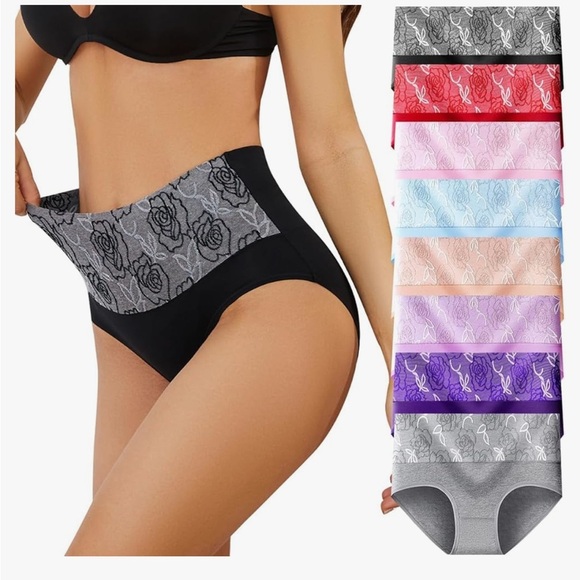 High Waisted Classic Underwear Box of 8 - Picture 1 of 6